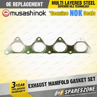 Exhaust Manifold Gasket Set for Mitsubishi Lancer CE CG CH Pajero IO QA I4 16v
