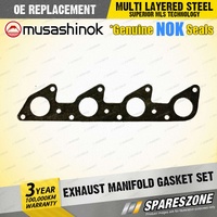Exhaust Manifold Gasket Set for Mitsubishi Sigma GE GH GJ GK GL GN I4 8v 77-87