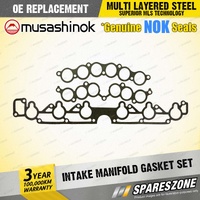 Intake Manifold Gasket Set for Holden Commodore Calais VL 3.0 L I6 12v 1986-1988