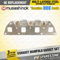 Exhaust Manifold Gasket Set for Holden Scurry YB 1.0 L I4 8v 1985-1987