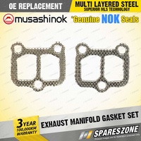 Exhaust Manifold Gasket Set for Nissan Bluebird 910 Gazelle S12 Pintara I4 8v