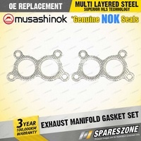 Exhaust Manifold Gasket Set for Holden Gemini JT RB 1.5 L I4 8v 1983-1987