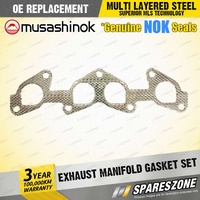 Exhaust Manifold Gasket Set for Ford Capri SA SA Laser KC KE 1.6L I4 1985-1994