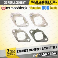Exhaust Manifold Gasket Set for Nissan Bluebird U13 Navara D22 2.4L I4 16v 93-05