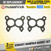 Exhaust Manifold Gasket Set for Nissan Pulsar N14 N15 N16 1.6 1.8 L I4 8v 97-06