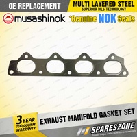 Exhaust Manifold Gasket Set for Mitsubishi Starwagon WA Outlander ZE RVR N23W I4