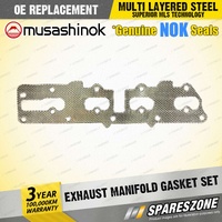 Exhaust Manifold Gasket Set for Holden Astra TR Frontera MX Vectra JR JS I4 16v