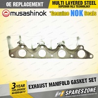 Exhaust Manifold Gasket Set for Hyundai Excel X3 Getz TB Scoupe I4 12v 1992-2005