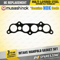 Intake Manifold Gasket Set for Mazda 323 BF BF6Z 1.6 L I4 16v 1987-1989