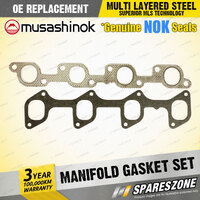 Manifold Gasket Set for Toyota 4 Runner LN60 LN61 Dyna LH80 LY30 LY31 LY50 LY60