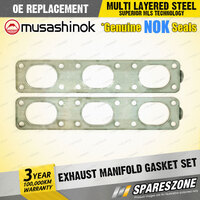 Exhaust Manifold Gasket Set for BMW 523i 528i E39 328i Z3 E36 2.5L 2.8L I6 24V