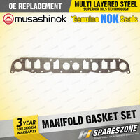 Manifold Gasket Set for Jeep Cherokee XJ Grand Cherokee ZG Wrangler TJ I6 12V