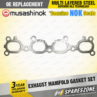 Exhaust Manifold Gasket Set for Mazda 626 Capella MX6 GD Persona MA I4 16V 87-97