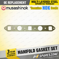 Musashinok Manifold Gasket Set for MG Midget MK3 1.3L I4 8V OHV 1967-1974