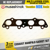 Exhaust Manifold Gasket Set for Toyota Corolla ZZE123R Celica ZZT231R 1.8L I4