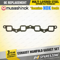 Exhaust Manifold Gasket Set for Toyota Celica TA22R TA23R TA40R T18 TE72R I4 8V