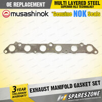 Exhaust Manifold Gasket Set for Toyota Cressida MX73 MX83 Crown MS123 Supra MA70