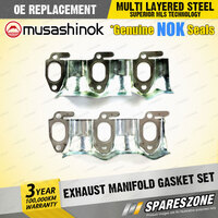 Left + Right Exhaust Manifold Gasket Set for Toyota 4 Runner Hilux VZN130R V6