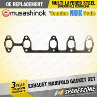 Exhaust Manifold Gasket Set for Volkswagen Multivan Transporter T5 7H 7J 2.5L I5