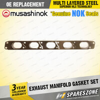 Exhaust Manifold Gasket Set for Volvo C30 C70 S40 V50 T5 2.4L 2.5L I5 20V 04-15