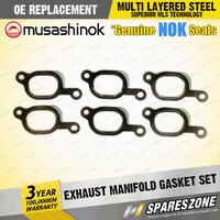 Exhaust Manifold Gasket Set for Volvo S80 P80 XC90 T6 P2 2.8L 2.9L I6 24V 98-06