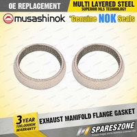 2 Exhaust Manifold Flange Gasket for Toyota Landcruiser VDJ76 78 79 Prado GDJ150