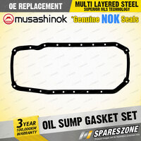 Oil Sump Gasket Set for Holden Jackaroo UBS13 Rodeo KB Gemini TC TD TE TF TG TX