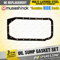 Oil Sump Gasket Set for Toyota Celica RA63 RA65 Corona RT133 RT142 I4 8V 81-87