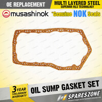 Cork Oil Sump Gasket Set for Toyota Lexcen VN VP VR V6 12V 3.8L 09/1989-04/1995