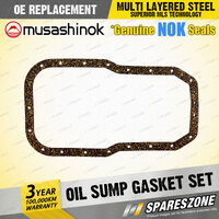 Oil Sump Gasket Set for Holden Apollo JK JL JM JP I4 16V 08/1989-05/1997