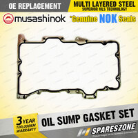 Oil Sump Gasket Set for Ford Escape BA ZA ZB V6 24V 3.0L 150KW 02/2001-10/2003
