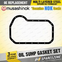 Oil Sump Gasket Set for Volkswagen Golf MK3 Passat B4 Vento TYPE3 I4 1994-2003