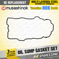 Oil Sump Gasket Set for Ford Escape BA ZA ZB V6 24V 3.0L 150KW 10/2003-05/2006