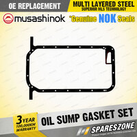 Oil Sump Gasket Set for BMW 316i E36 318i E30 E36 1.6L 1.8L I4 8V 1987-1999