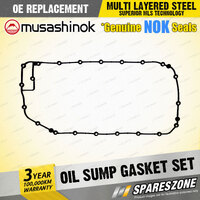 Oil Sump Gasket Set for BMW 316i E36 318Ci 318i E46 1.6L 1.9L I4 8V 1995-2001