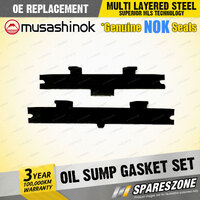 Oil Sump Gasket Set for Daihatsu Applause Charade SG Feroza ST Pyzar GRV I4 16V