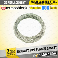 Exhaust Pipe Flange Gasket for Nissan X-Trail T30 TBNT30 2.5L I4 16V 10/01-09/07