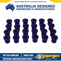 Front and Rear Leaf Spring Bush Kit for Toyota LandCruiser 42 43 45 47 60 Ser