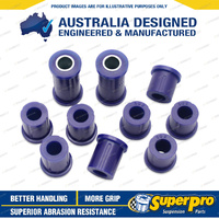 SuperPro Rear Leaf Spring Bush Kit for Mazda B-Serie Bravo UF UN 2WD 4WD 85-06
