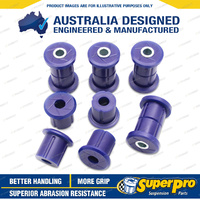 SuperPro Rear Leaf Spring Bush Kit for Toyota LandCruiser 74 76 78 Ser KIT086K