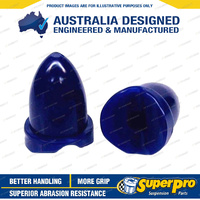 SuperPro Rear Bump Stop Bush Kit Lower for Holden E Series EH EJ H Series HD HR