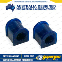 SuperPro 18mm Rear Sway Bar Mount Bush Kit for Ford Telstar AR AS AV AT TX5
