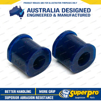 SuperPro 22mm Front Sway Bar Mount Bush Kit for Holden Barina MF MH 1989-1994