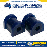 SuperPro 24mm Rear Sway Bar Mount Bush Kit for Nissan Patrol Y60 GQ Wagon 88-97