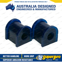 SuperPro 24mm Front Sway Bar Mount Bush Kit for Ford Escort Mk 3 Mk 6
