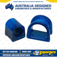 SuperPro Front Steering Rack Pinion Mount Bush for Ford Capri Escort Manual