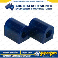 SuperPro 17.5mm Front Sway Bar Mount Bush Kit for Nissan Datsun 1200 120Y