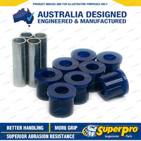 SuperPro Rear Spring Rear Bush Kit All for Nissan Urvan E20 1973-1980