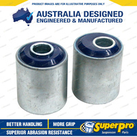 SuperPro Front Control Arm Lower Rear Bush Kit Single Offset for Eunos 500 92-99