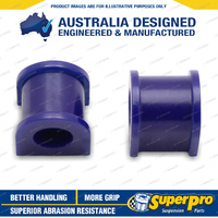 SuperPro 20mm Rear Sway Bar Mount Bush Kit for Ford Falcon XH XR6 1996-1999